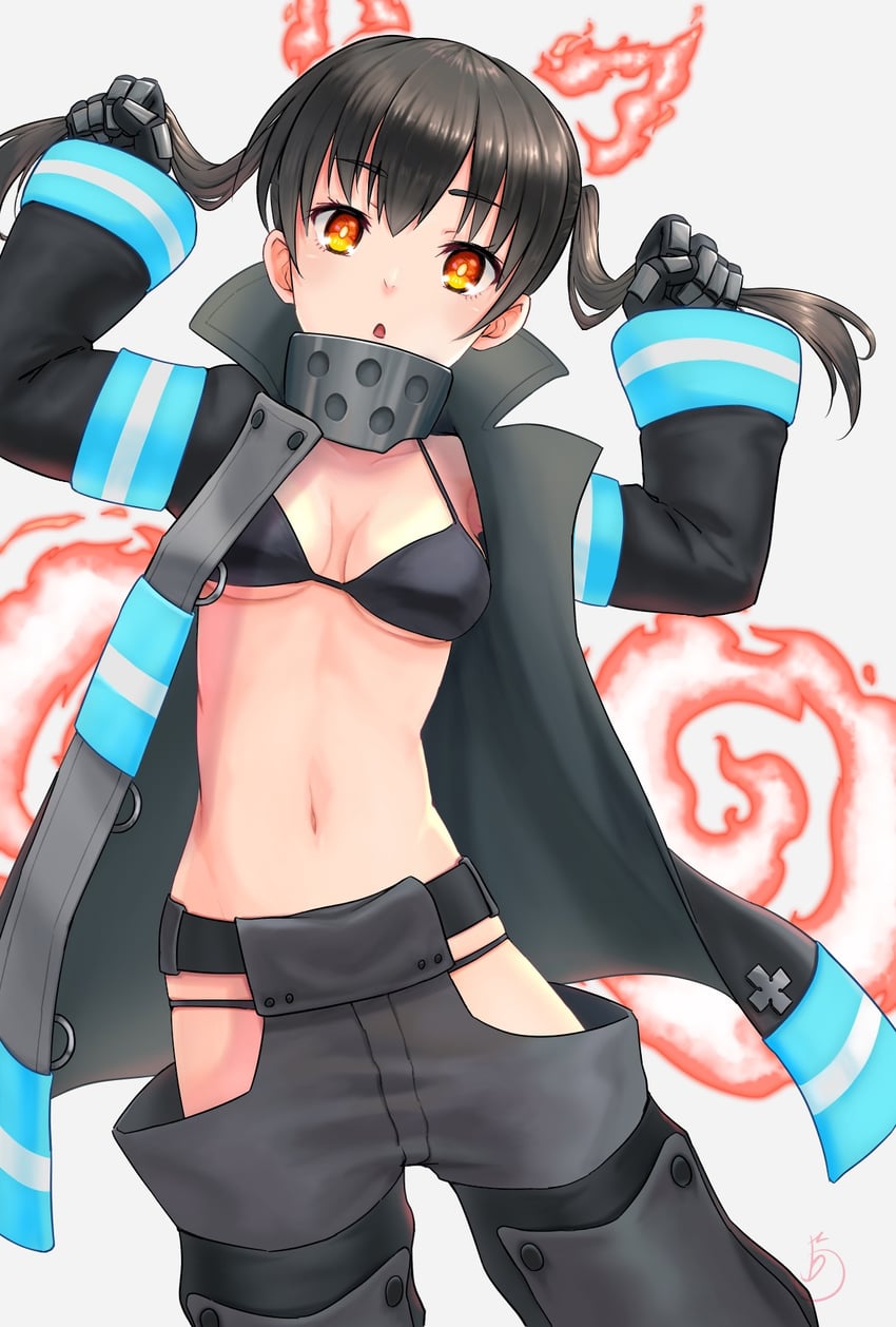 tamaki kotatsu (en'en no shouboutai) drawn by shinbo_etoka