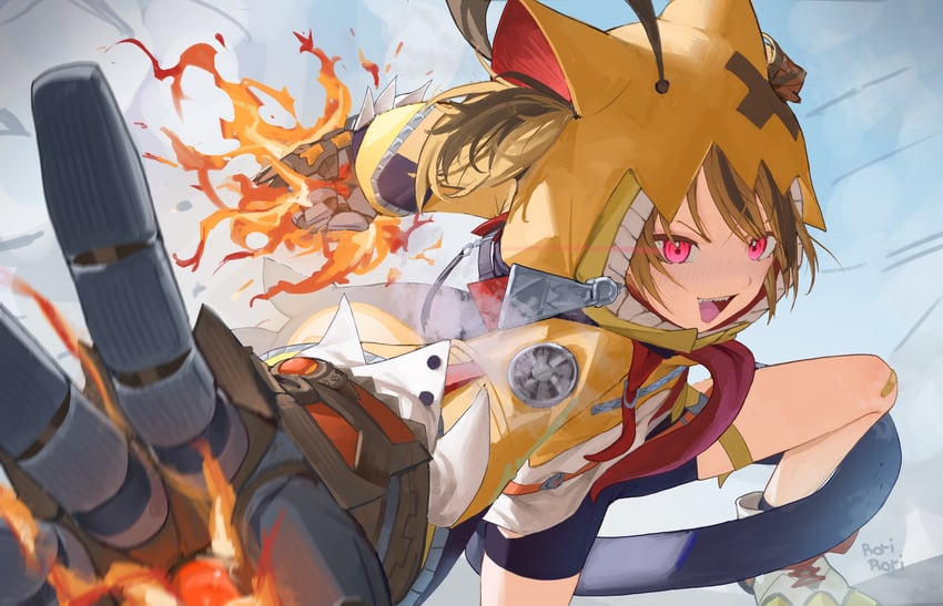 gigi murin (hololive and 1 more) drawn by rorirori_(rorirori45)