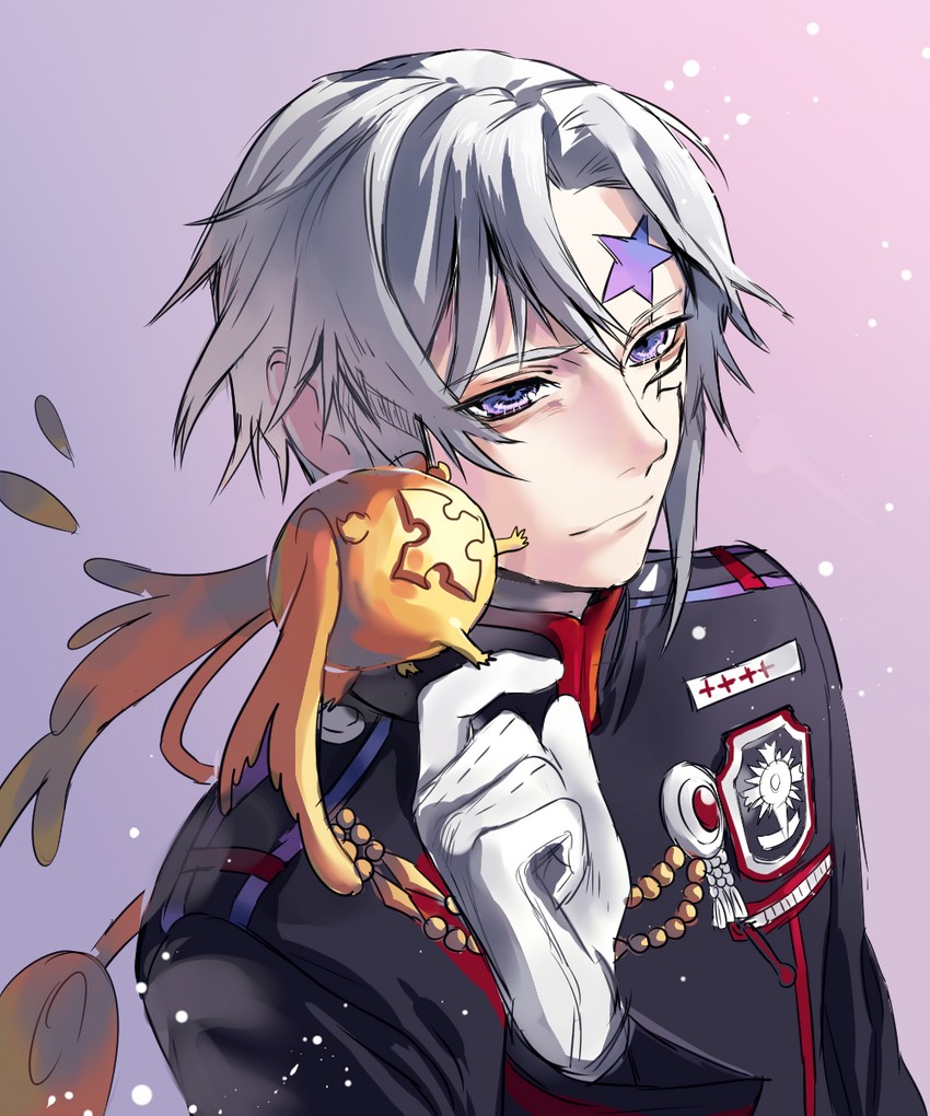 allen walker and timcanpy (d.gray-man) drawn by poi237