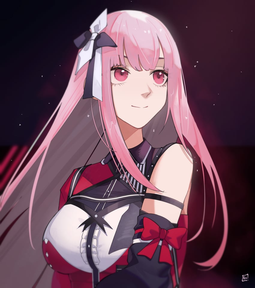 mori calliope (hololive and 1 more) drawn by ninochuu
