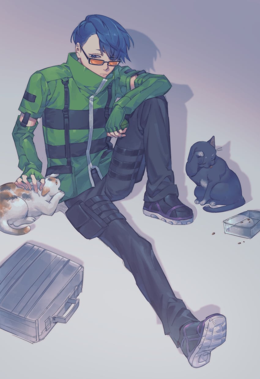 shirato jin (persona and 1 more) drawn by tkjnbrnrt