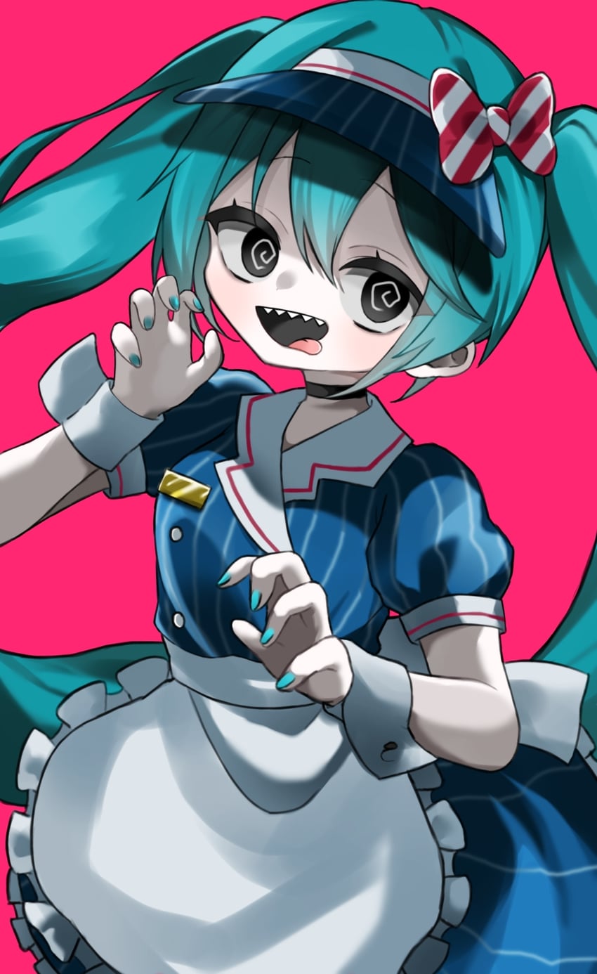hatsune miku (vocaloid and 1 more) drawn by maro_maro_3939