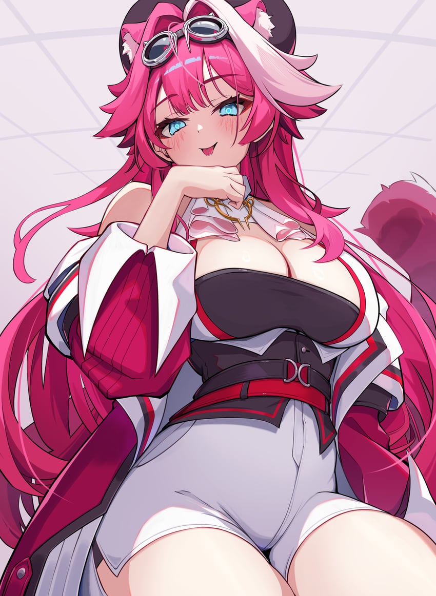 raora panthera (hololive and 1 more) drawn by h4kuuua_0