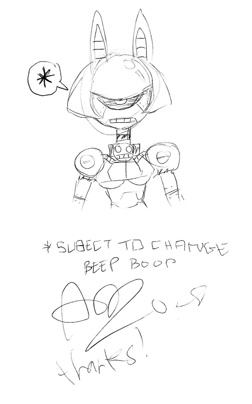 robo-fortune (skullgirls) drawn by alex_ahad