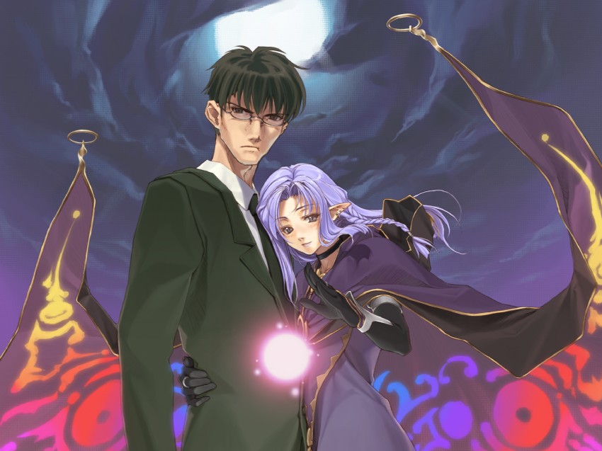 medea and kuzuki souichirou (fate and 2 more) drawn by hidari_(left_side)