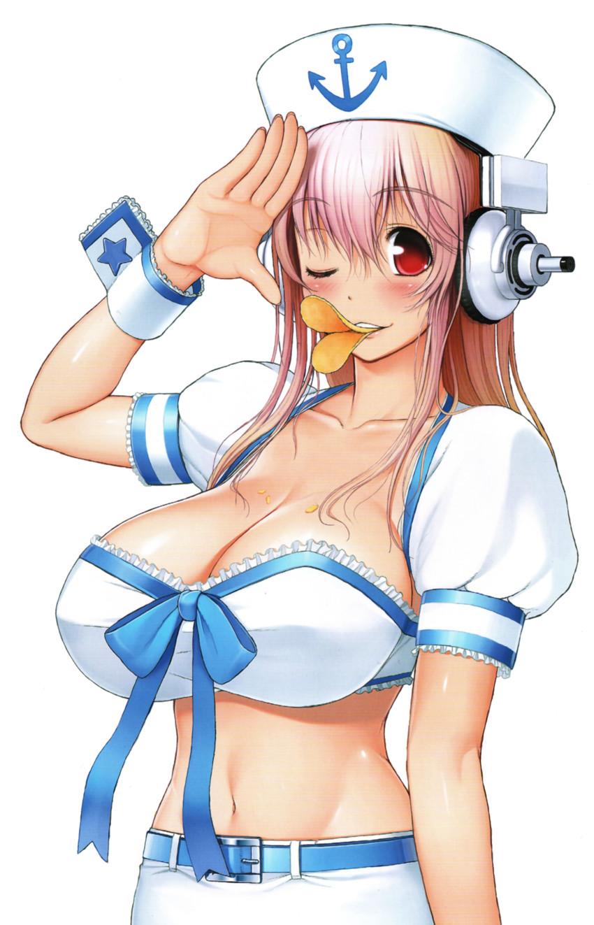 super sonico (nitroplus and 1 more) drawn by tsuji_santa
