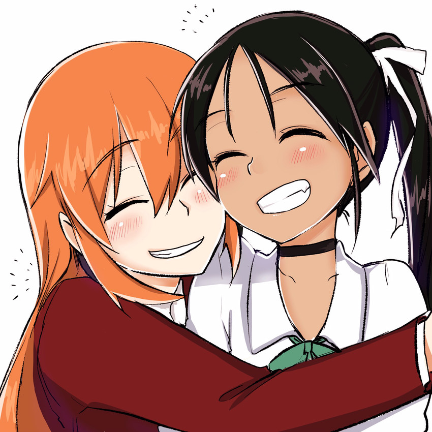 charlotte e. yeager and francesca lucchini (world witches series and 1 more) drawn by emirio_(emirio110)