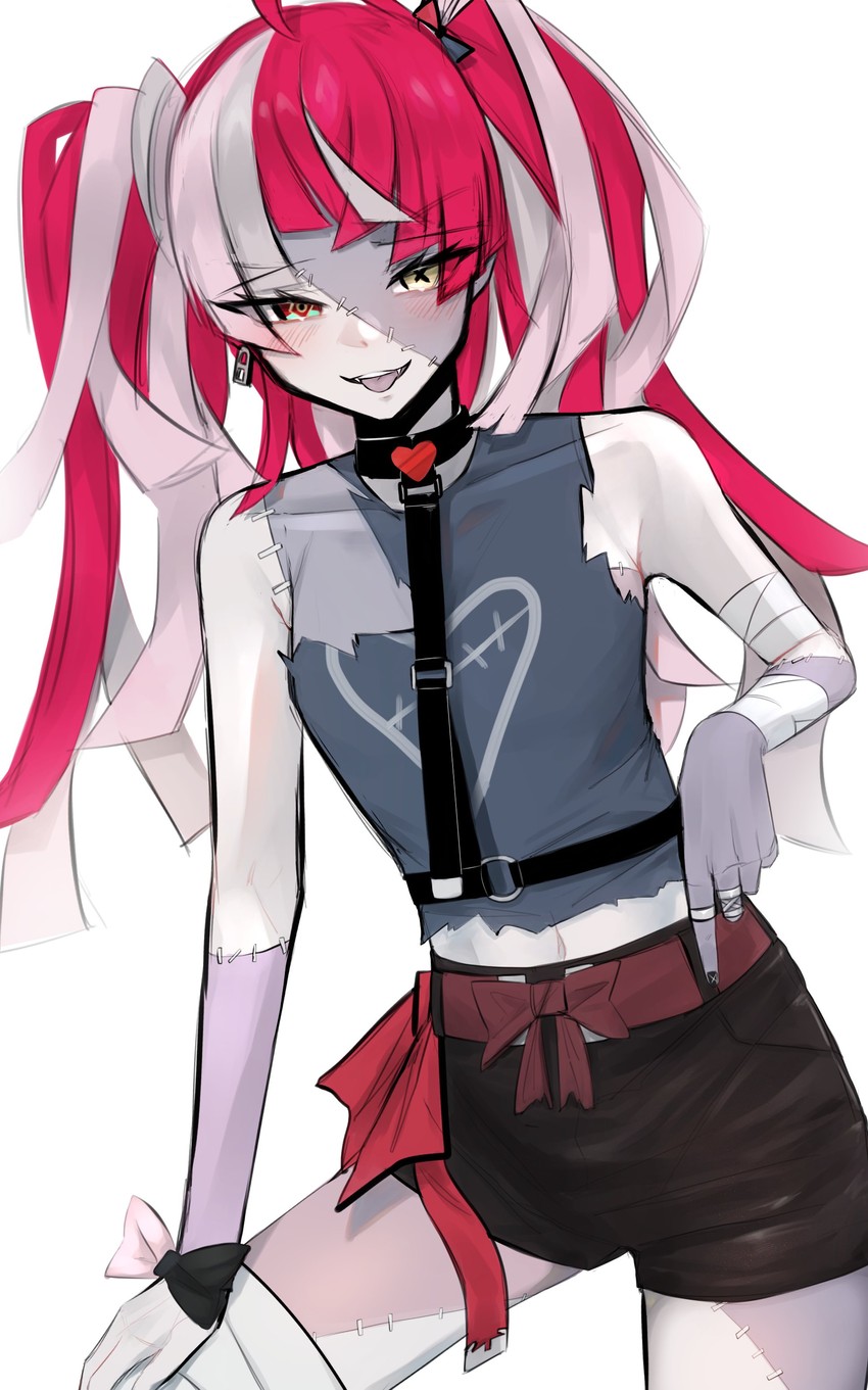 kureiji ollie (hololive and 1 more) drawn by daiishori