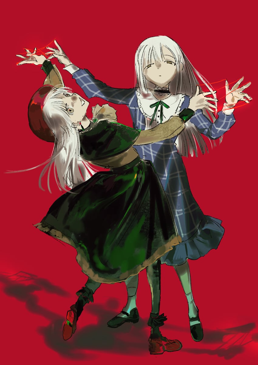 wakaba mutsumi and mortis (bang dream! and 1 more) drawn by lostack