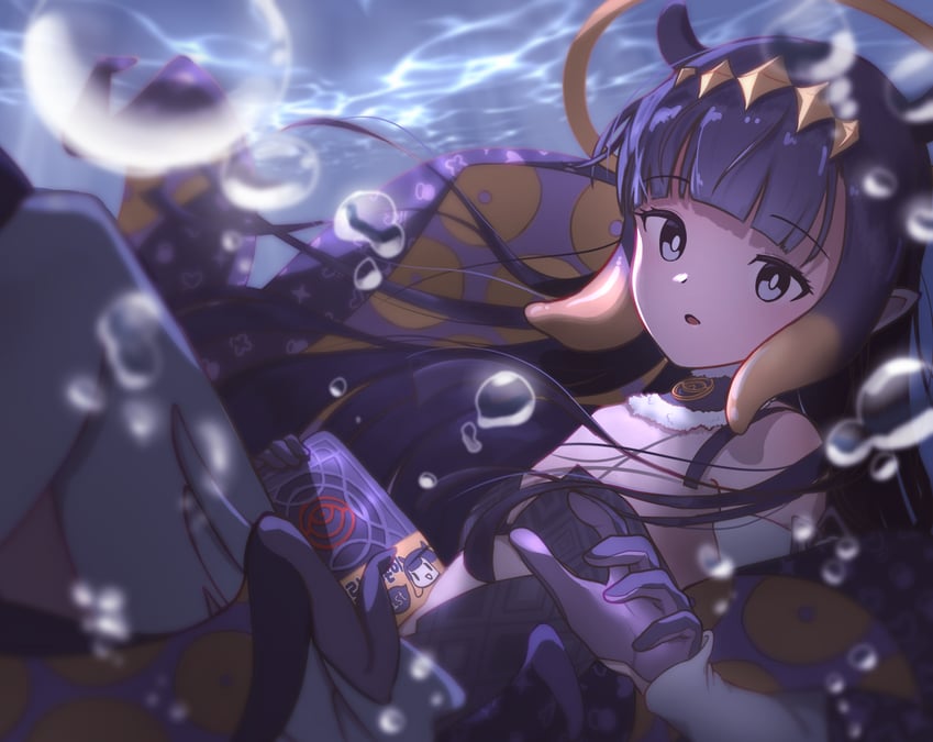 ninomae ina'nis and ao-chan (hololive and 1 more) drawn by gae_bokchi