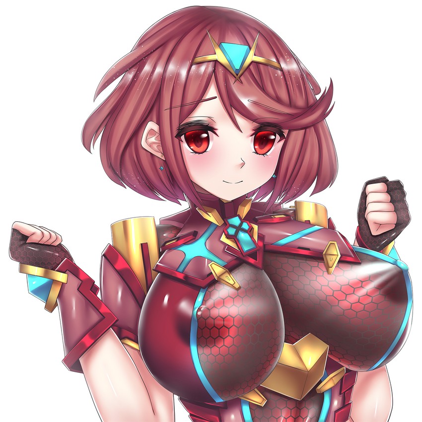 pyra (xenoblade chronicles and 1 more) drawn by neelize