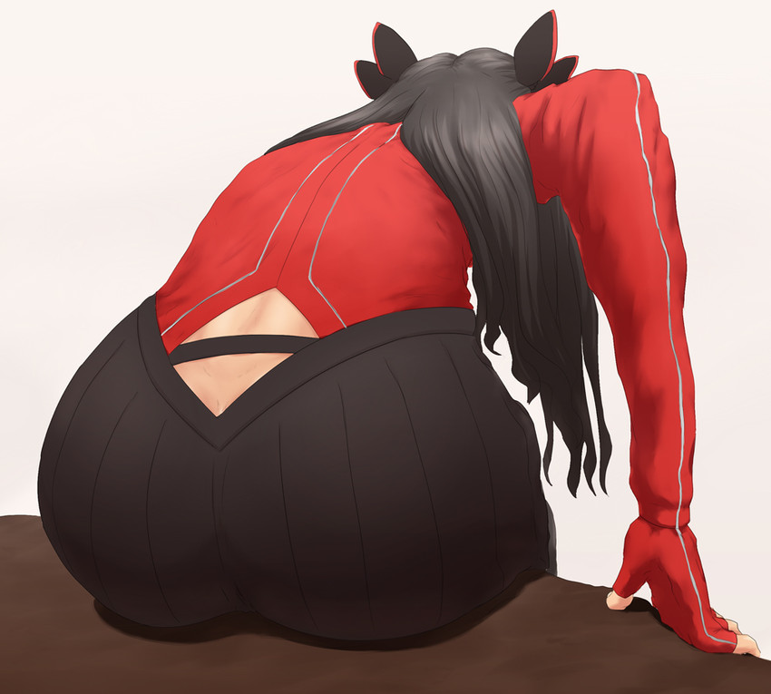 tohsaka rin (fate and 1 more) drawn by jadf