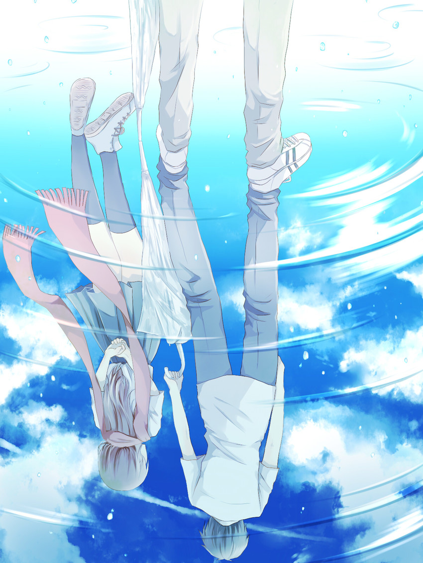 tateyama ayano and kisaragi shintarou (kagerou project) drawn by ein_(spike_ein)