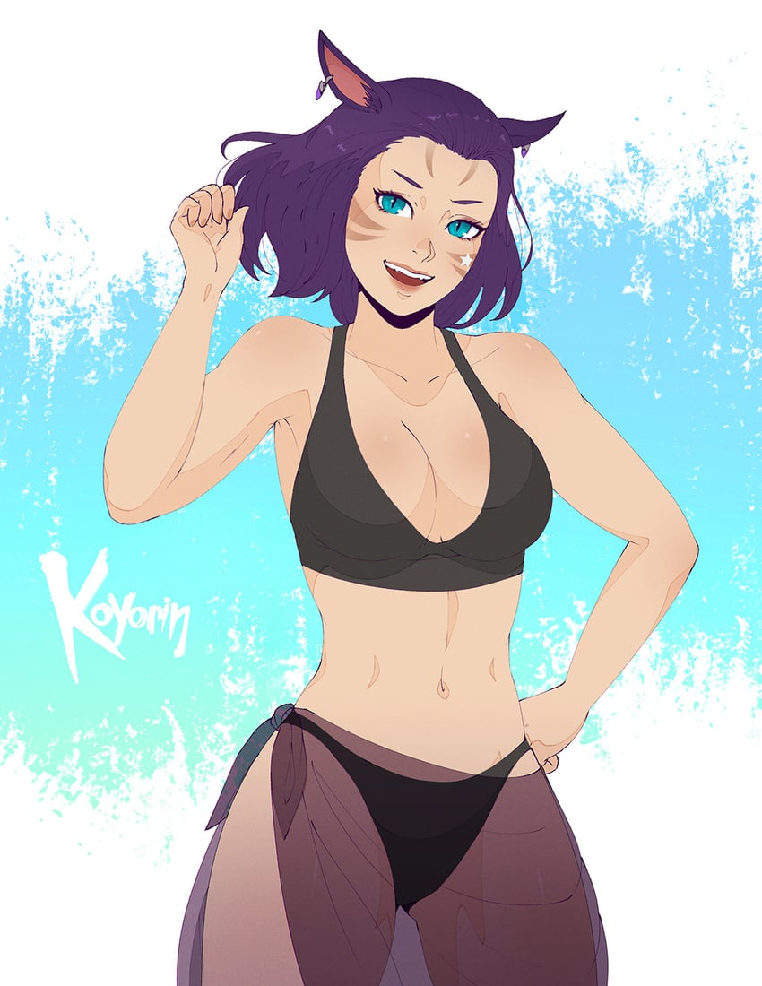 warrior of light (final fantasy and 1 more) drawn by koyorin