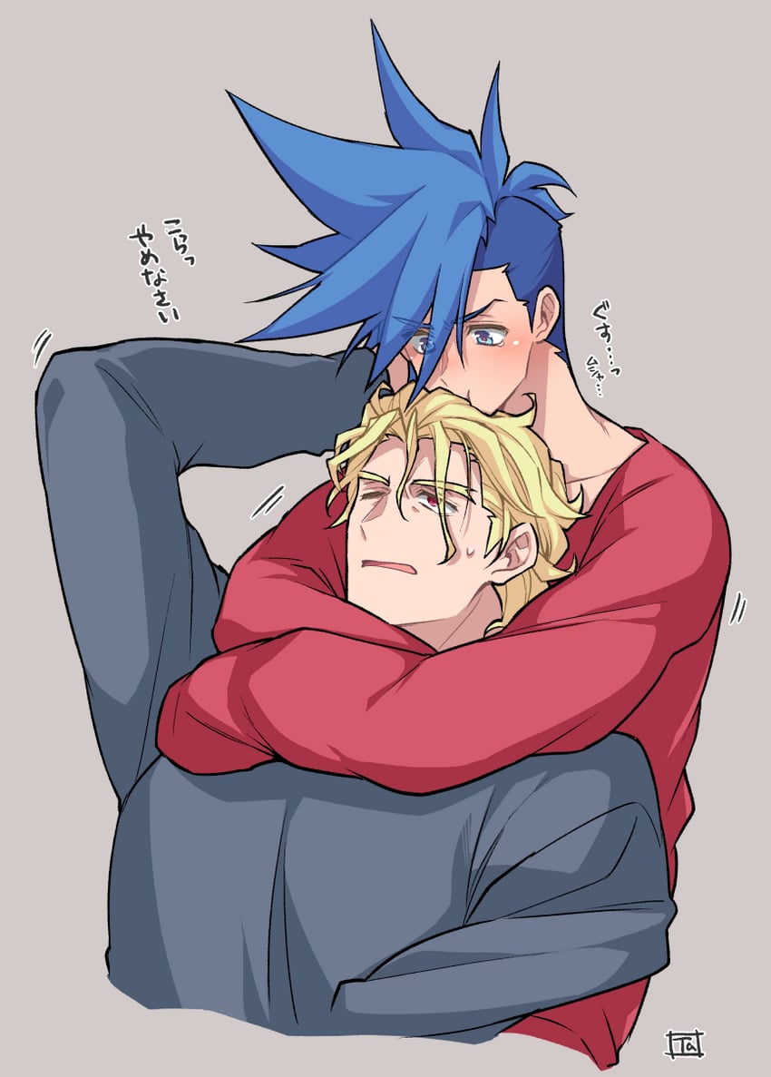 galo thymos and kray foresight (promare) drawn by takatsuki_ichi