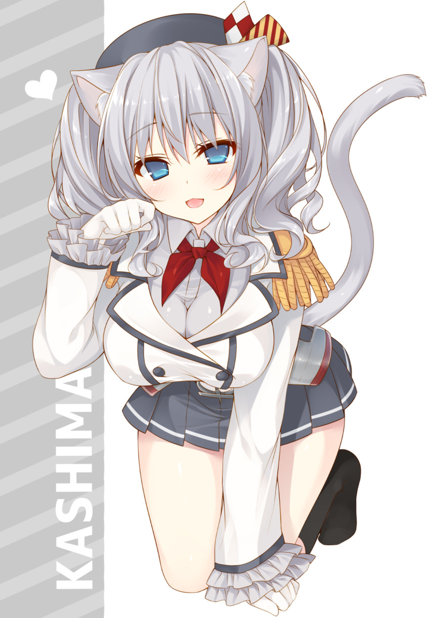 kashima (kantai collection) drawn by miko_(royal_milk)