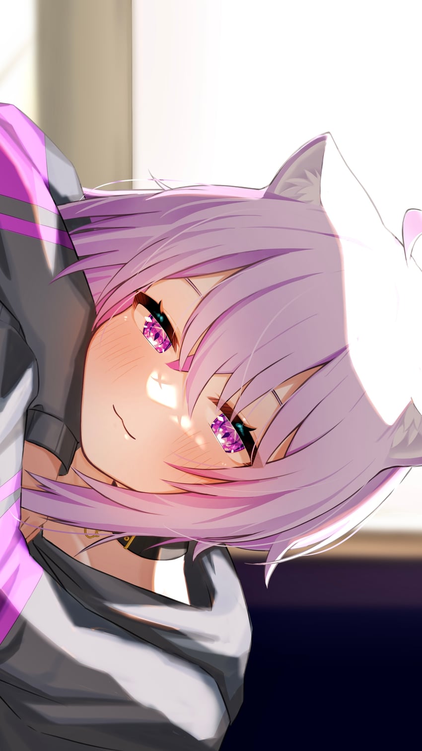nekomata okayu (hololive) drawn by ai_(u_e_o_o)