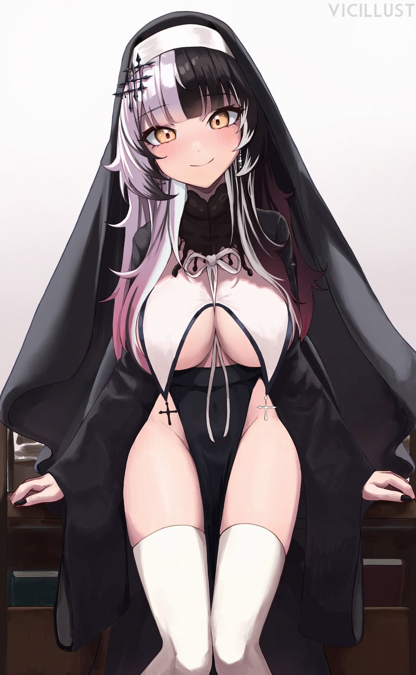 shiori novella (hololive and 1 more) drawn by vicarious