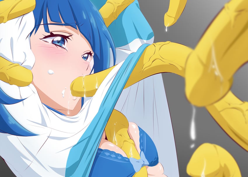sora harewataru (precure and 1 more) drawn by fuchi_(nightmare)
