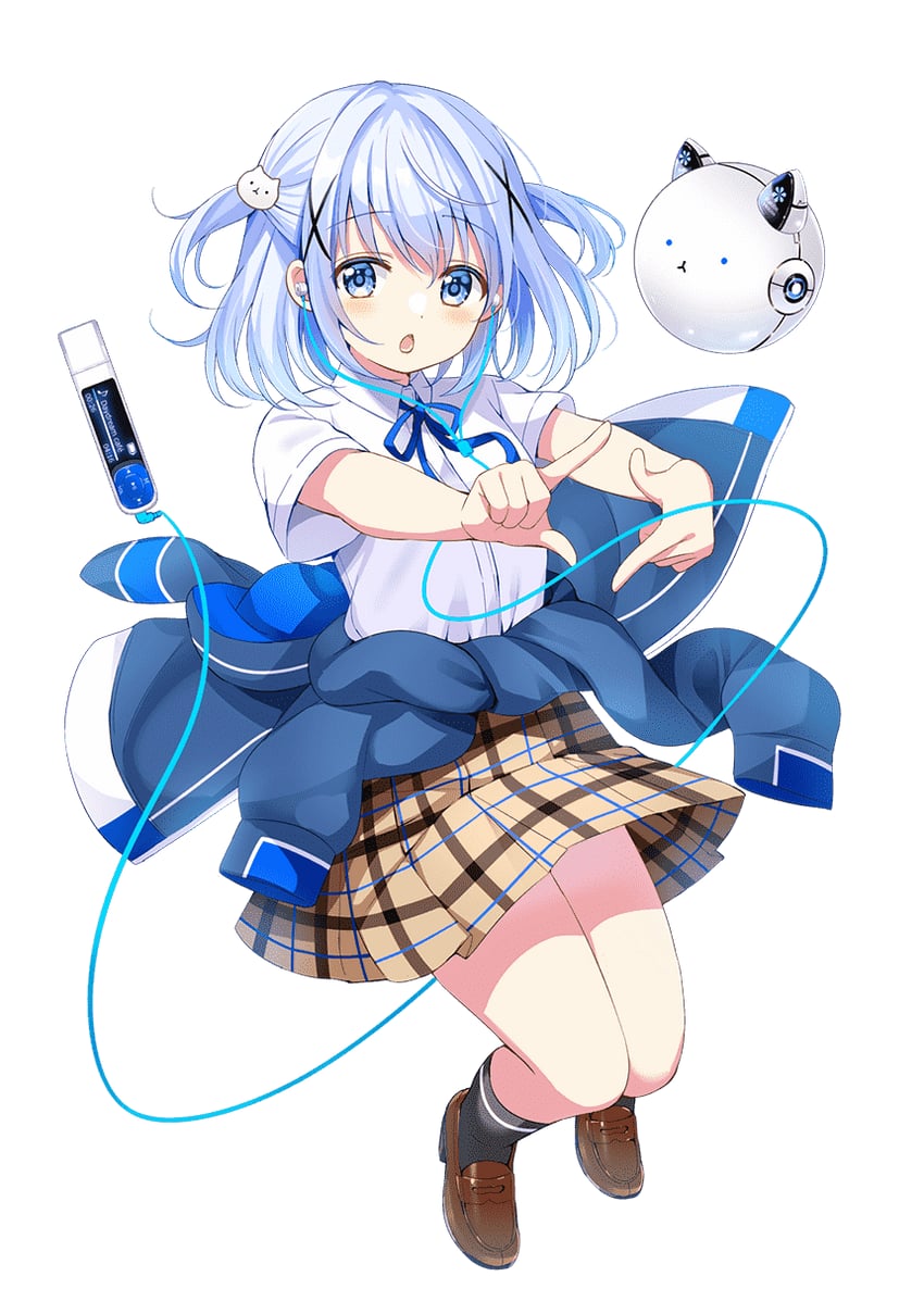 kafuu chino (gochuumon wa usagi desu ka? and 1 more) drawn by koi_(koisan)