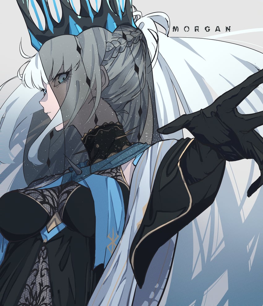 morgan le fay (fate and 1 more) drawn by anianiani0607