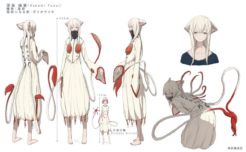 hukami yusui and tendou nitirin (original) drawn by yukima_(yushika)