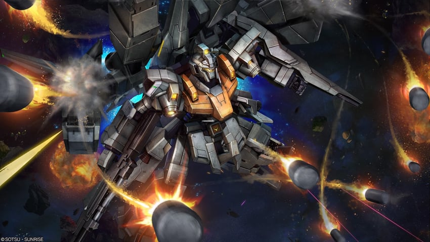 rezel type-c (gundam and 2 more) drawn by tenjin_hidetaka