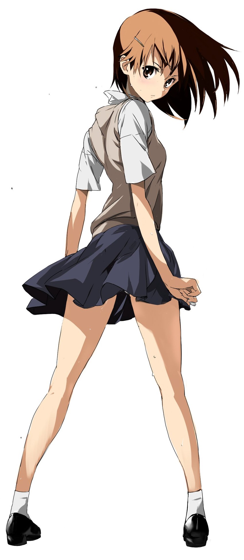 misaka mikoto (toaru majutsu no index and 1 more) drawn by rad00mickey