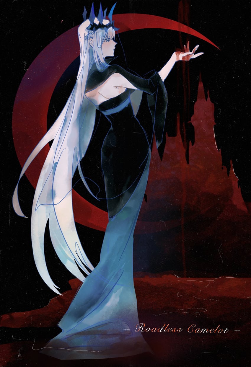 morgan le fay (fate and 1 more) drawn by yin_(yin_ya)