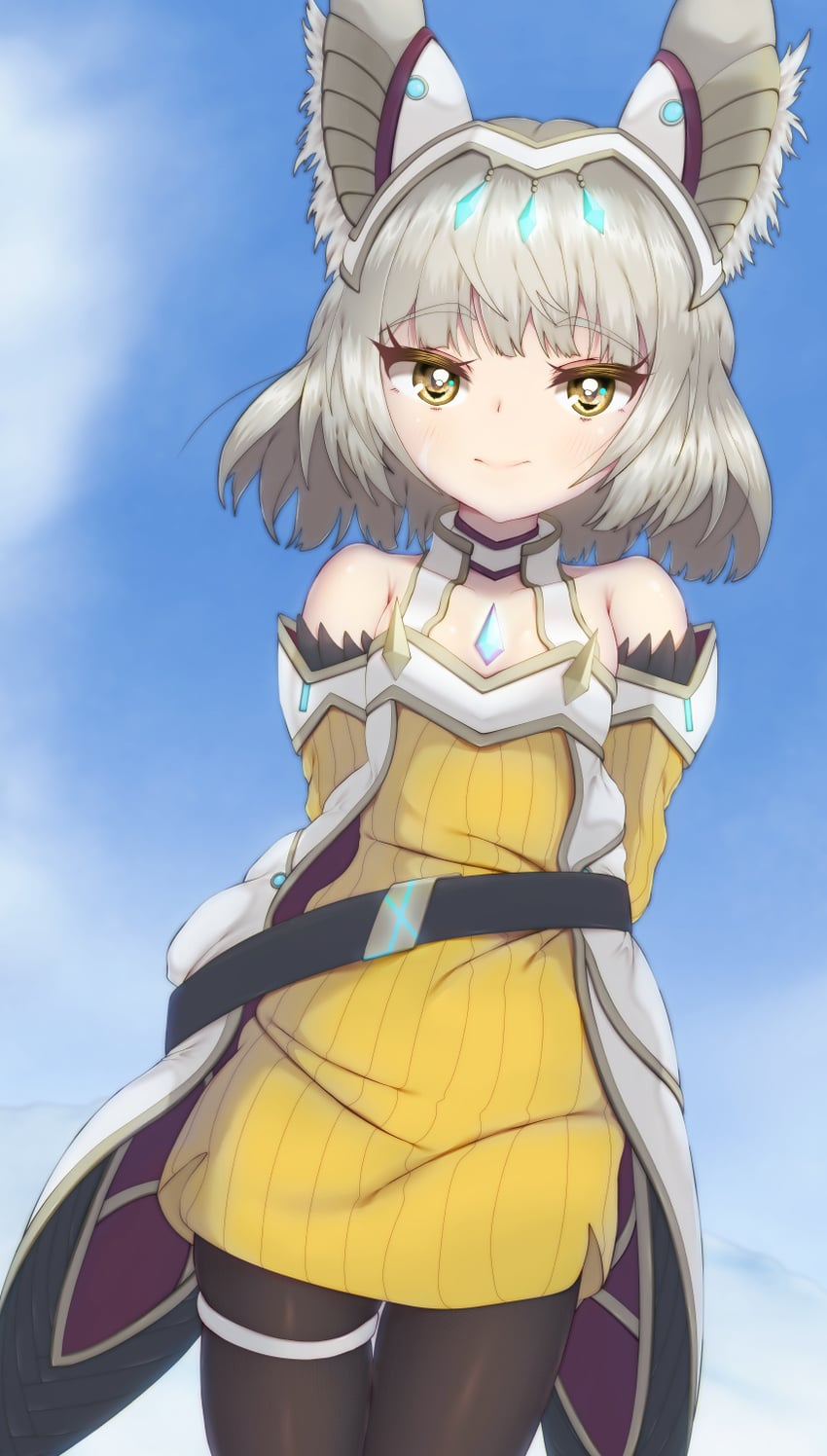 nia (xenoblade chronicles and 1 more) drawn by rirusu