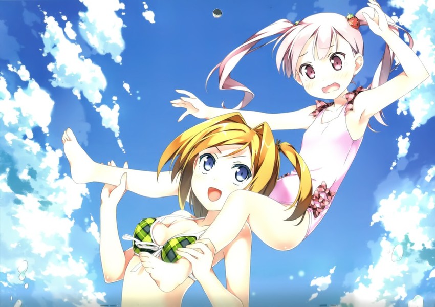 miyaguchi kei and miyaguchi kanna (original) drawn by kantoku