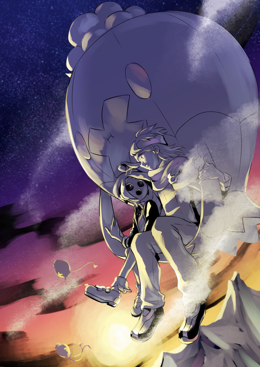 allister, drifloon, morty, and drifblim (pokemon and 2 more) drawn by youki_you