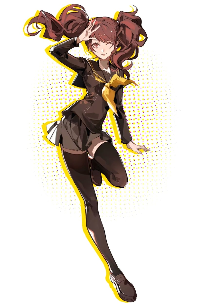 kujikawa rise (persona and 1 more) drawn by binxngchng1