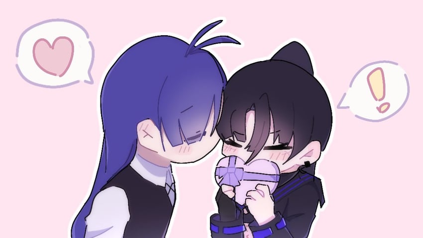 naima and merry (ado and 2 more) drawn by pppp_0831