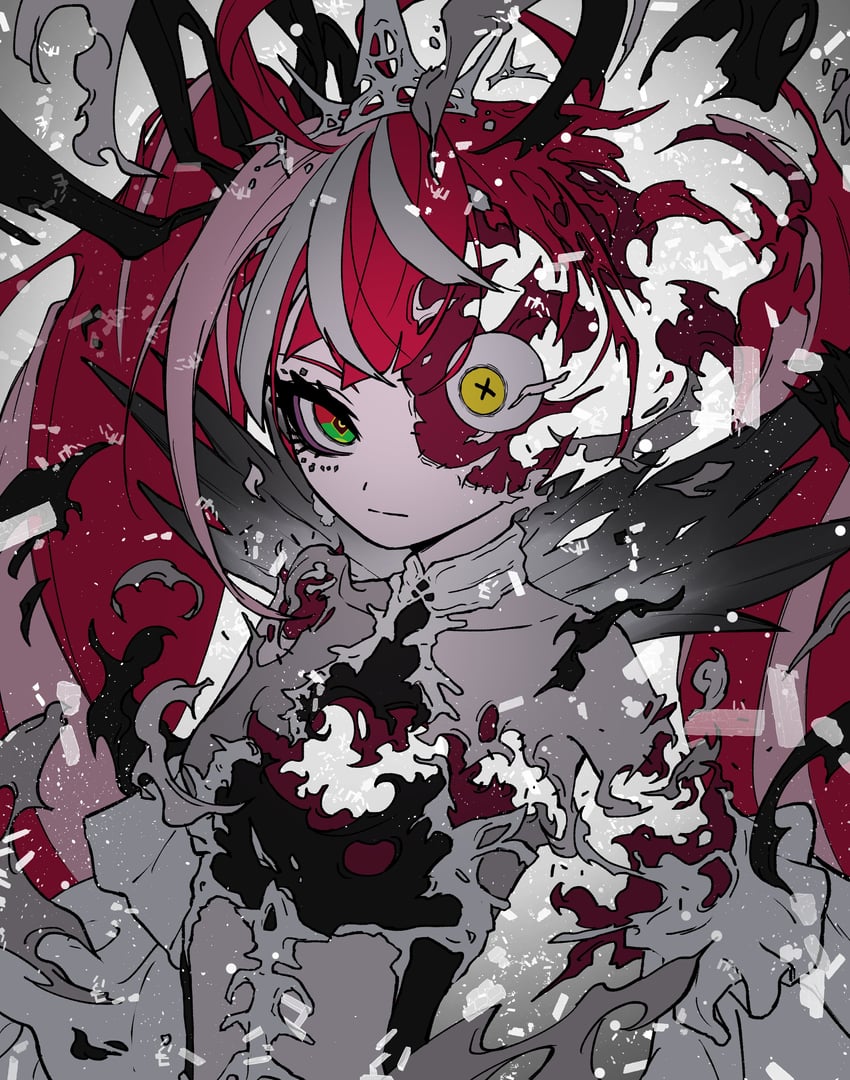 kureiji ollie (hololive and 1 more) drawn by teru_(asa_hi_t)