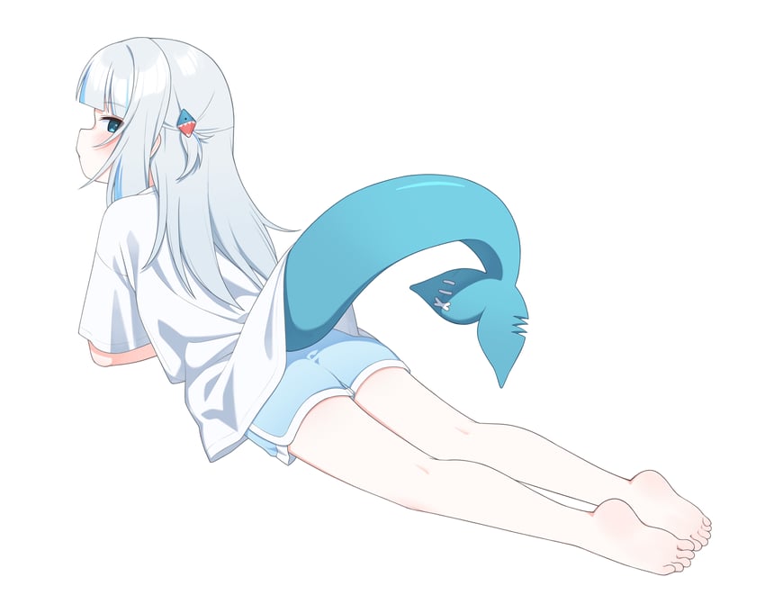 gawr gura (hololive and 1 more) drawn by ugaaaa1