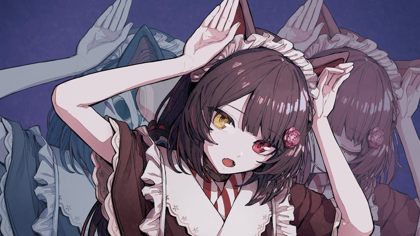 inui toko (nijisanji and 1 more) drawn by million_mandala
