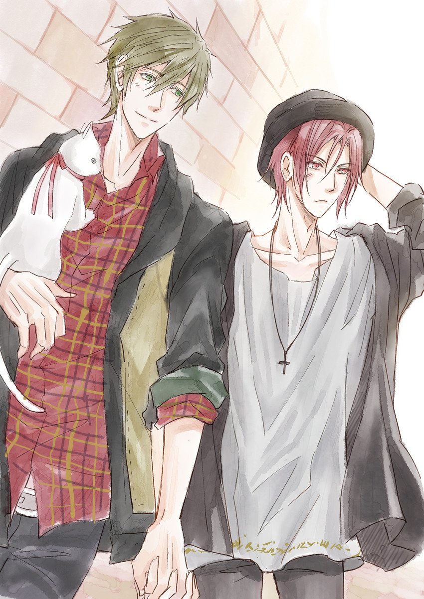tachibana makoto and matsuoka rin (free!) drawn by kaoru | Danbooru