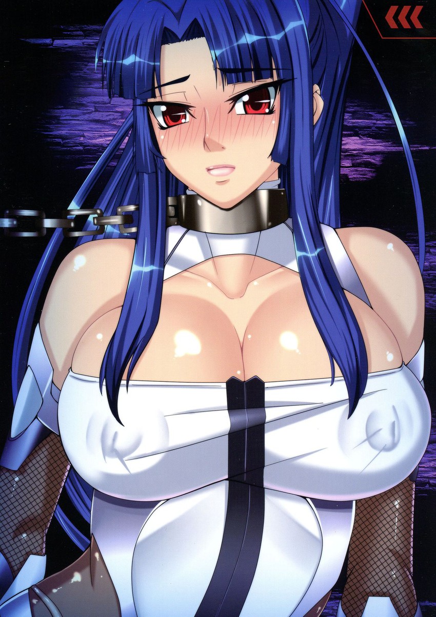 yatsu murasaki (taimanin and 2 more) drawn by r-wade