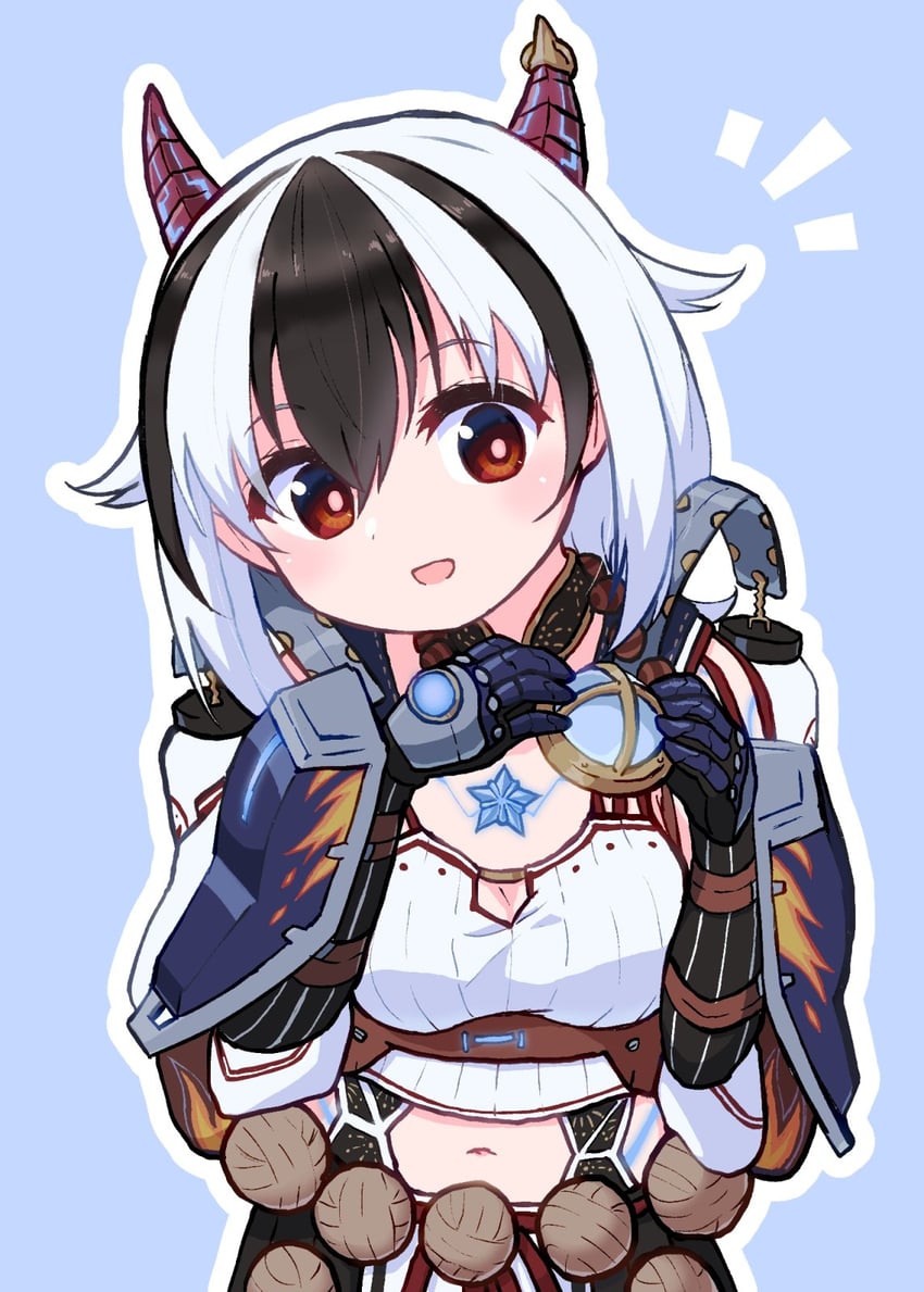 crossette (xenoblade chronicles and 1 more) drawn by paskmel