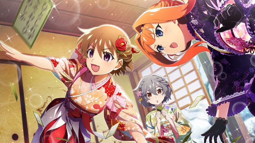 kimiyoshi kazuho, akasaka miyuki, and houtani nao (higurashi no naku koro ni and 1 more)