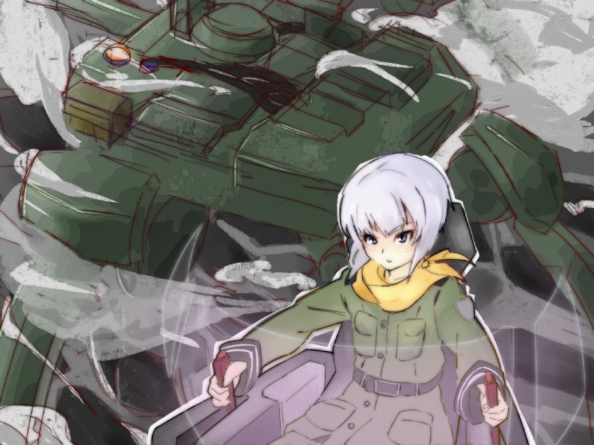 kannagi noel and takemikazuchi (sora no woto) drawn by yumahirai