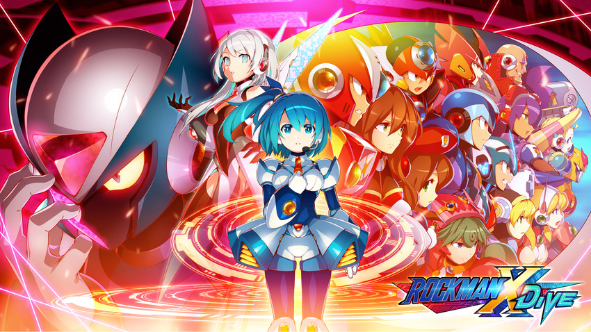 zero, x, iris, axl, alia, and 11 more (mega man and 2 more) drawn by mizuno_keisuke