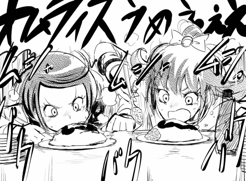 aida mana and kenzaki makoto (precure and 1 more) drawn by naokado