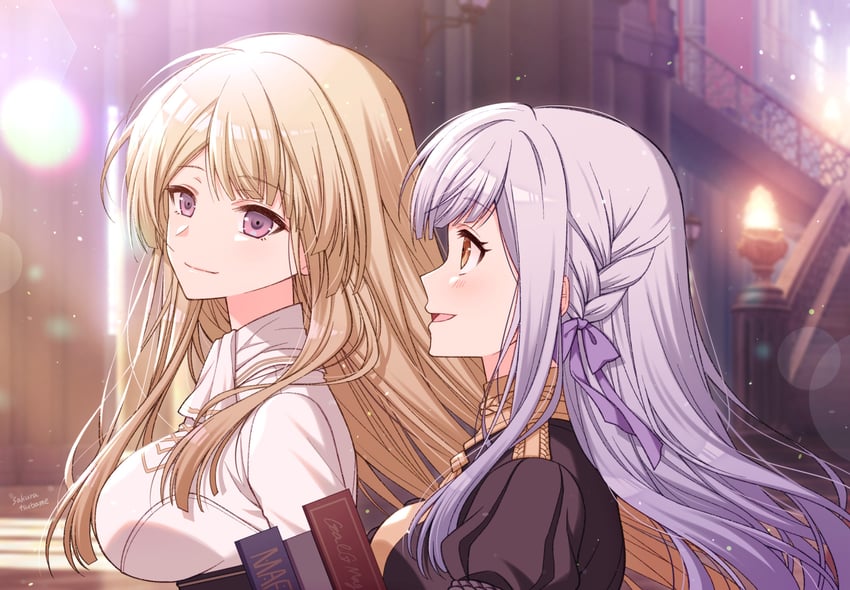 kon kanaho and miyagawa takane (fire emblem and 2 more) drawn by sakura_tsubame