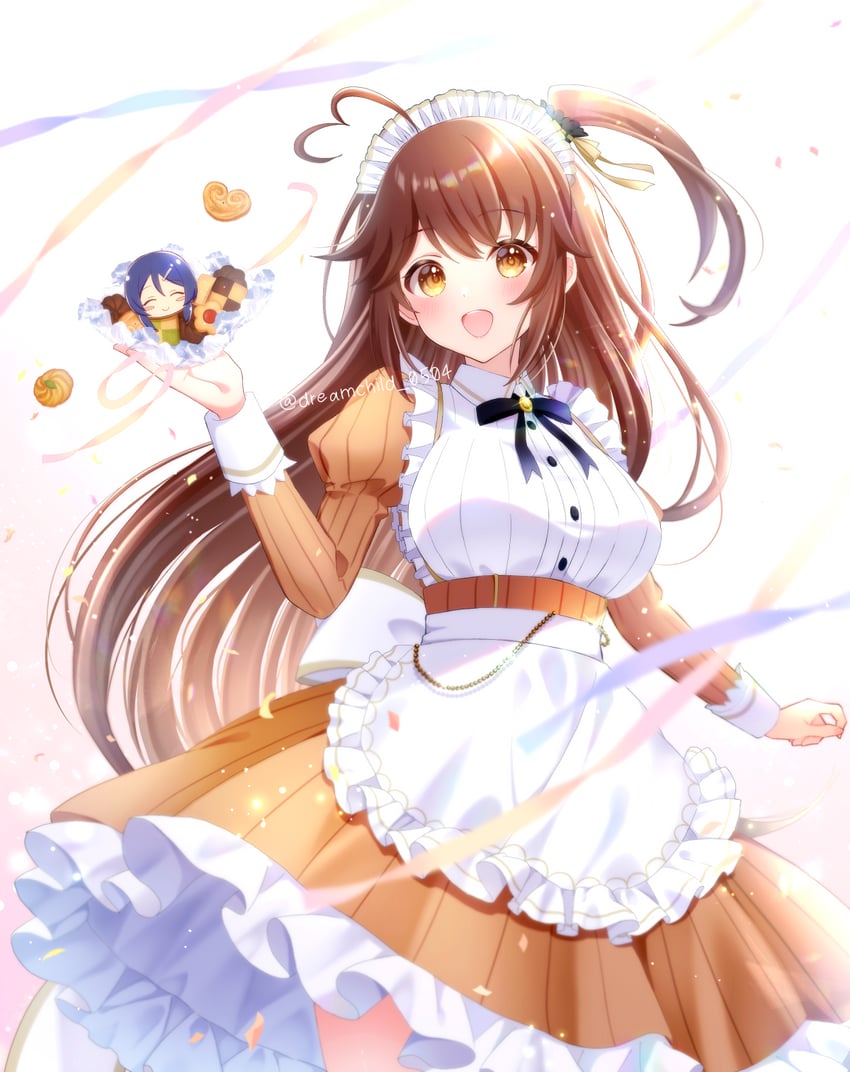takasuga tsukushi and watanabe akane (assault lily) drawn by mizuha_(dreamchild_0504)
