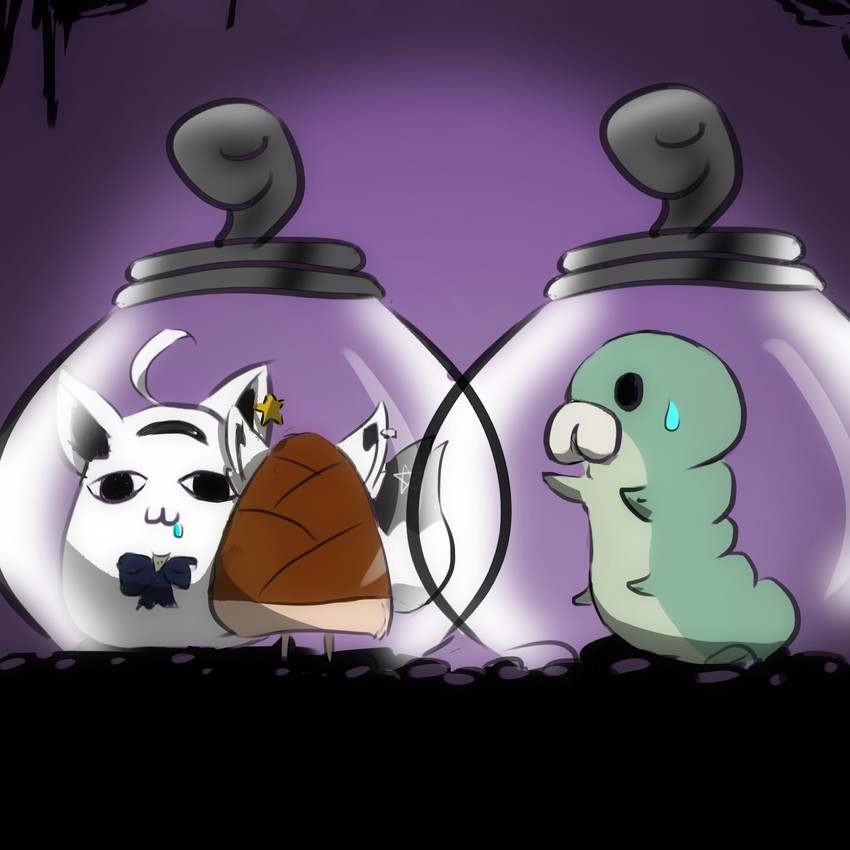 miteiru, oruyanke, and grub (hololive and 1 more)