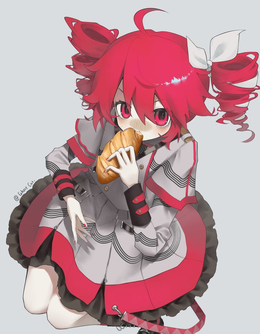 kasane teto (utau and 1 more) drawn by ghost_cat_0w0