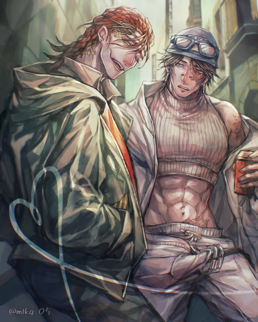 norton campbell and luchino diruse (identity v) drawn by mtkg_05