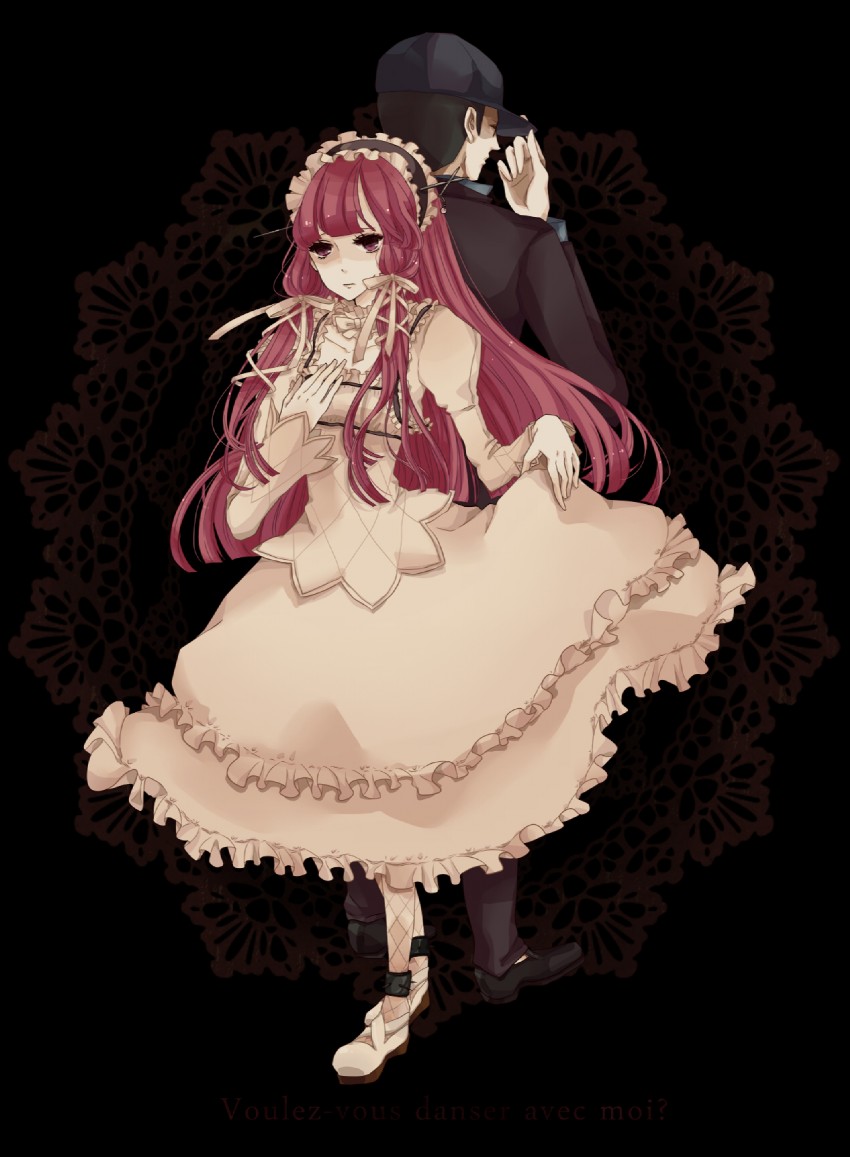 iori junpei and yoshino chidori (persona and 1 more) drawn by ichiko_(vein)